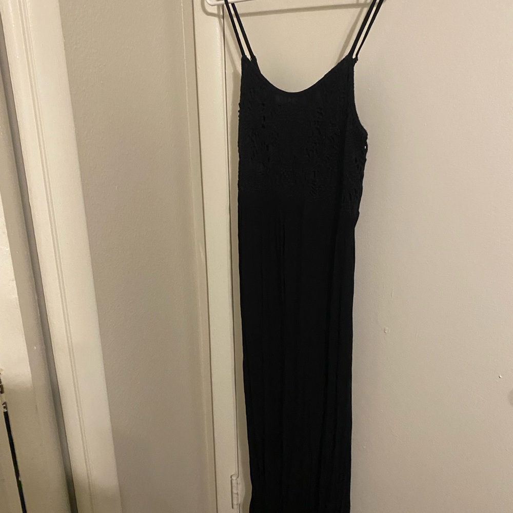Time and Tru Black Maxi Dress